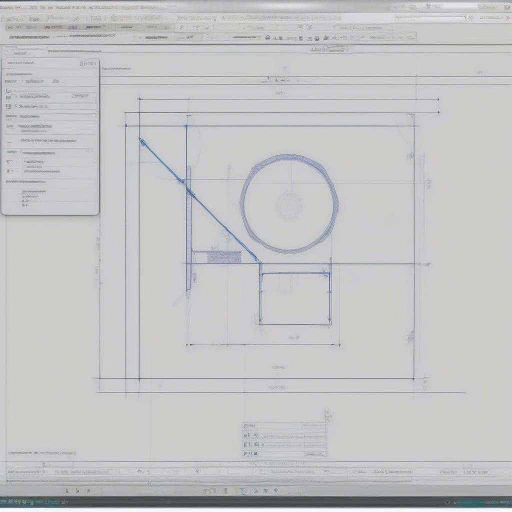 Ghi chú kích thước trong CAD