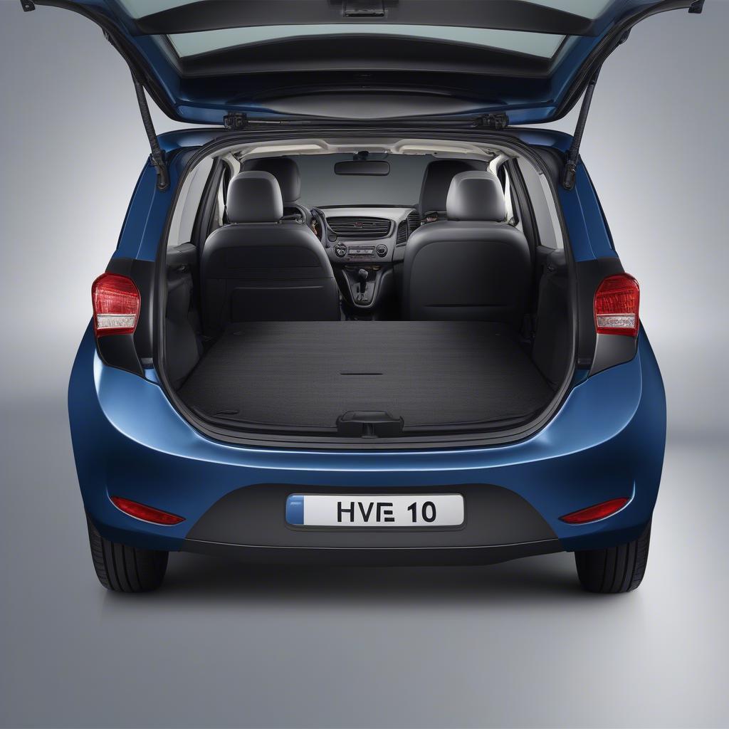 Dung Tích Khoang Hành Lý Hyundai i10 Hatchback