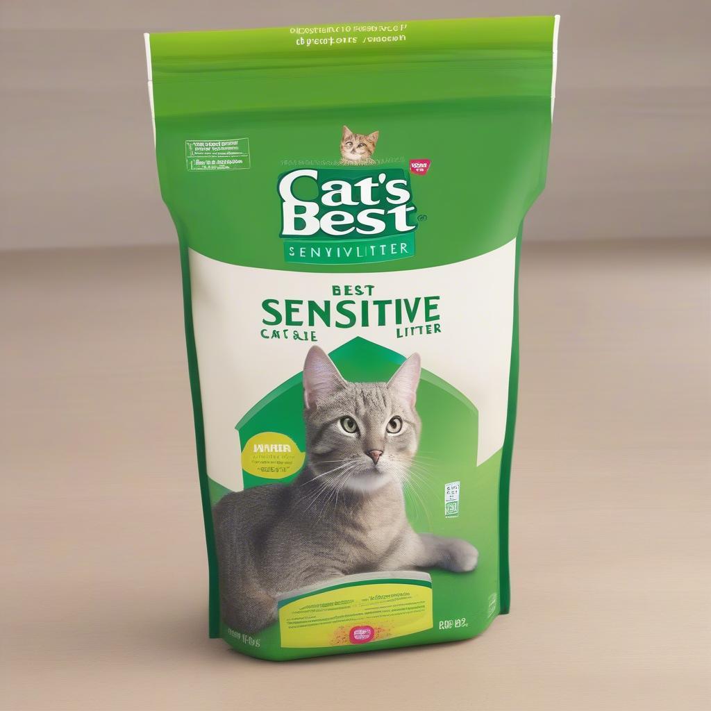 Kích thước bao bì Cat's Best Sensitive đa dạng