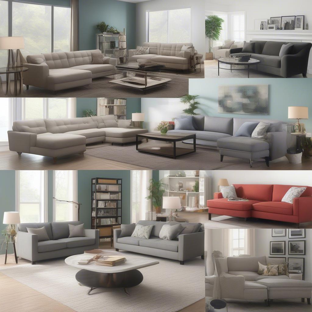 Ứng dụng thực tế kích thước ghế sofa