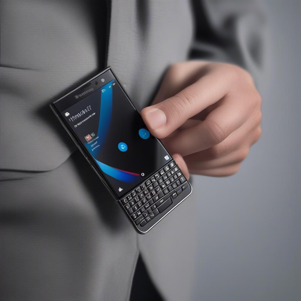 Blackberry Key2 và tính di động