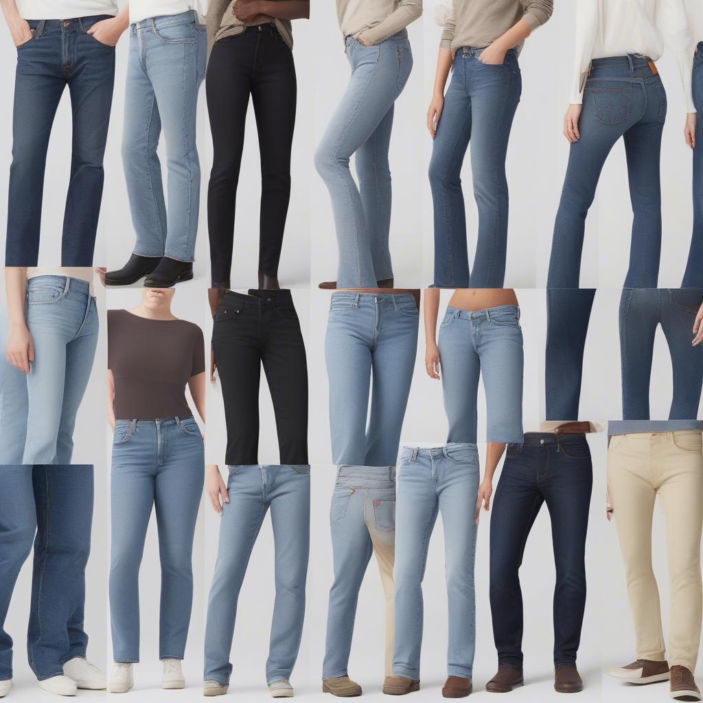 Các Kiểu Dáng Quần Levi's