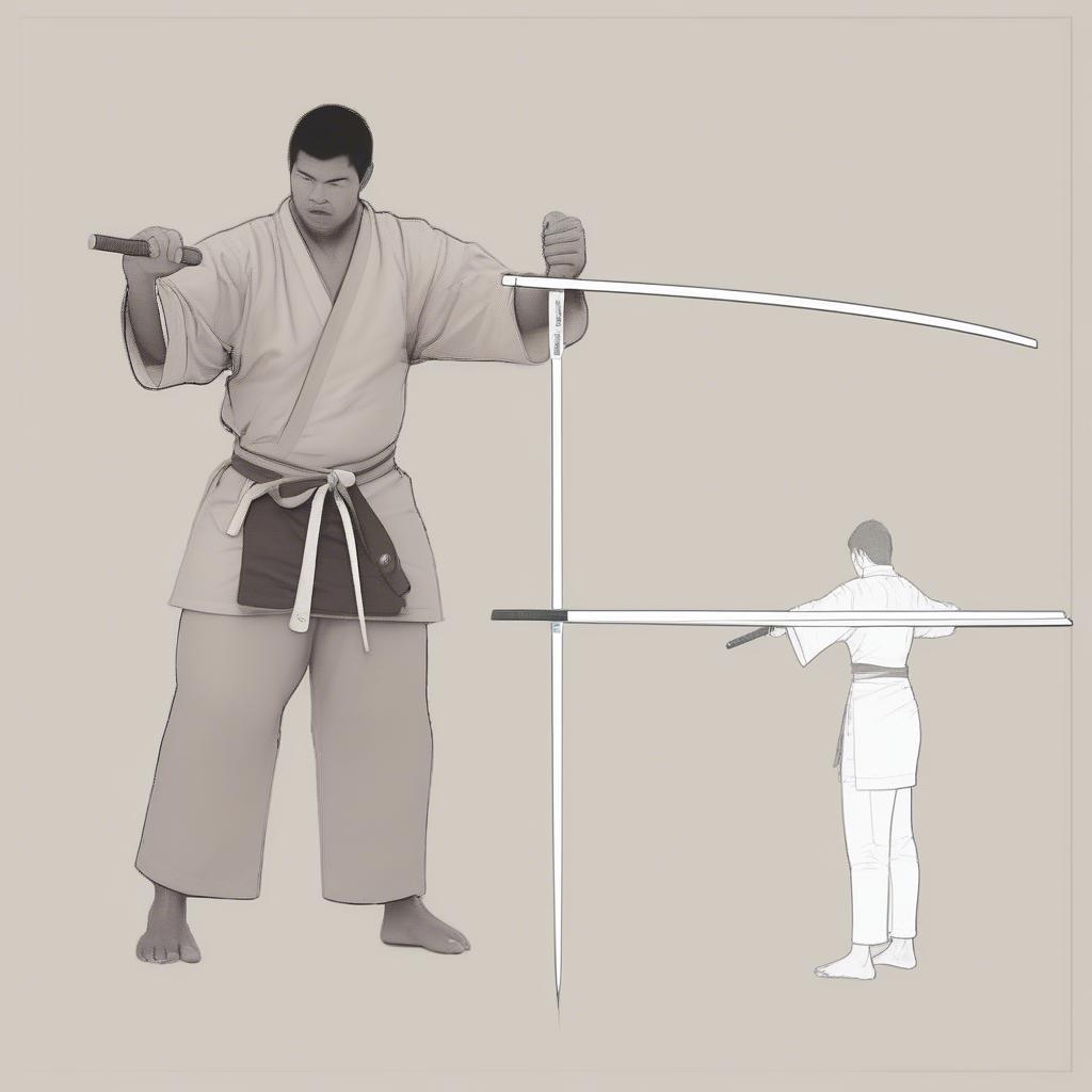 Cách Chọn Kích Thước Bokken Phù Hợp