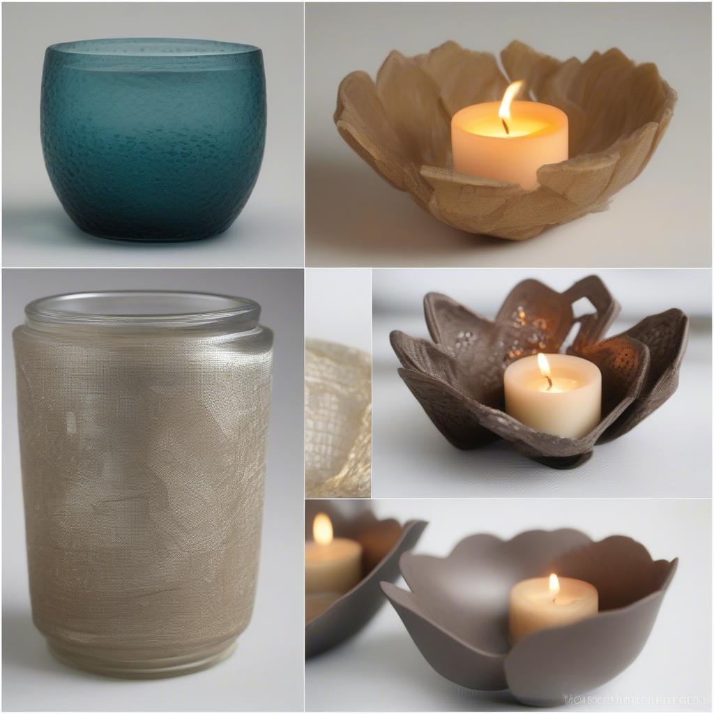 Chất liệu chân nến tealight ATZ