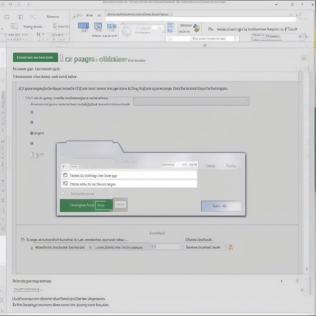 Chia tỷ lệ in ấn trong Microsoft Excel