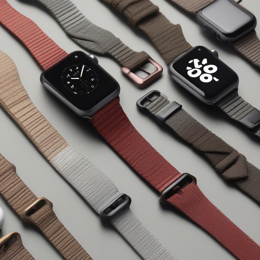 Các loại dây đeo Apple Watch Series 3 với kích thước khác nhau