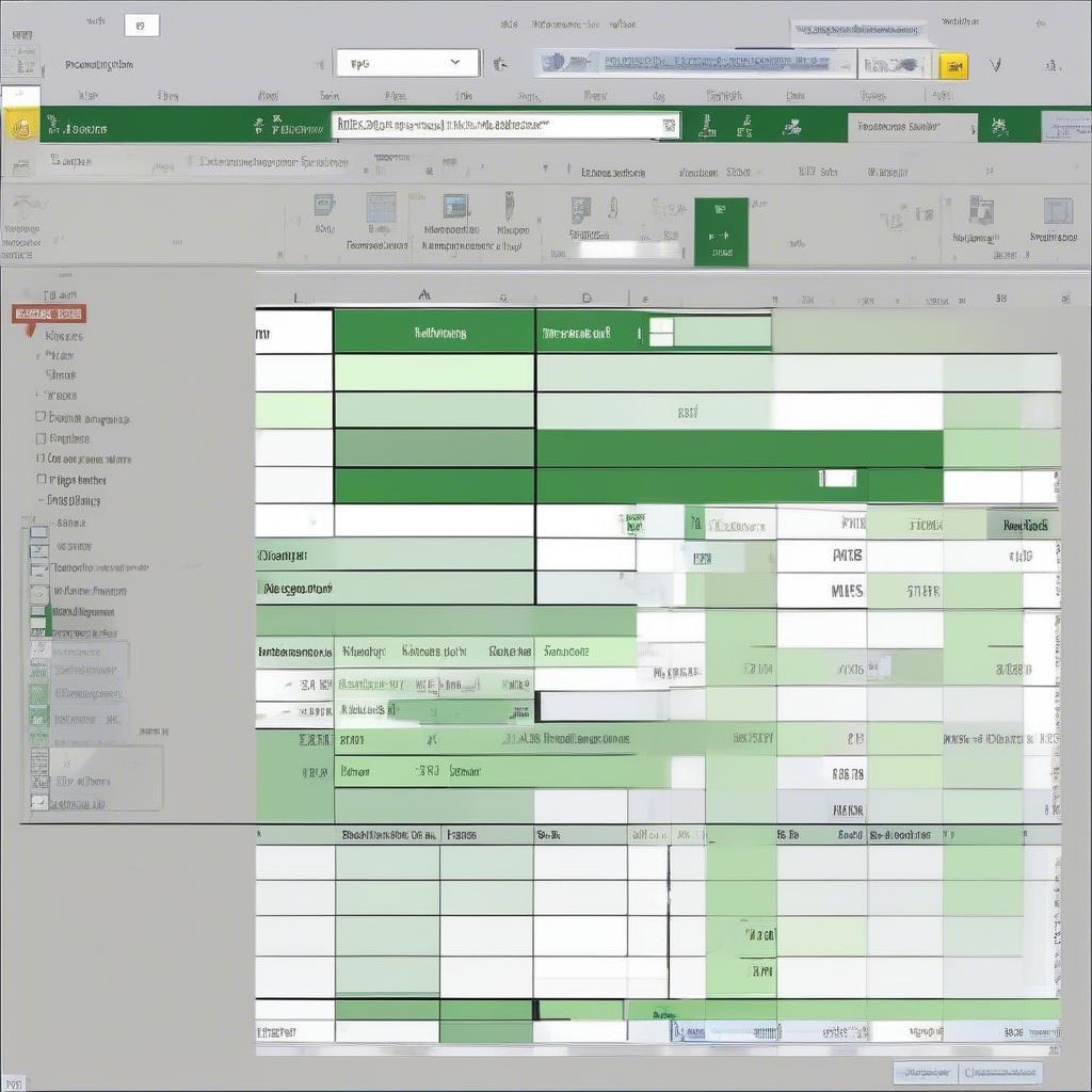 Đổi Kích Thước Nhiều Cell Excel