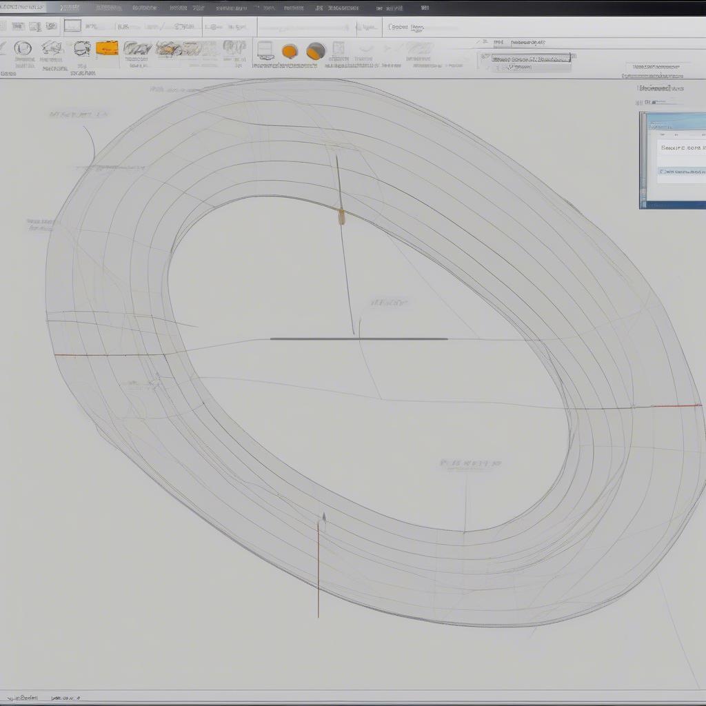 Ghi Kích Thước Bán Kính Elip trong CAD