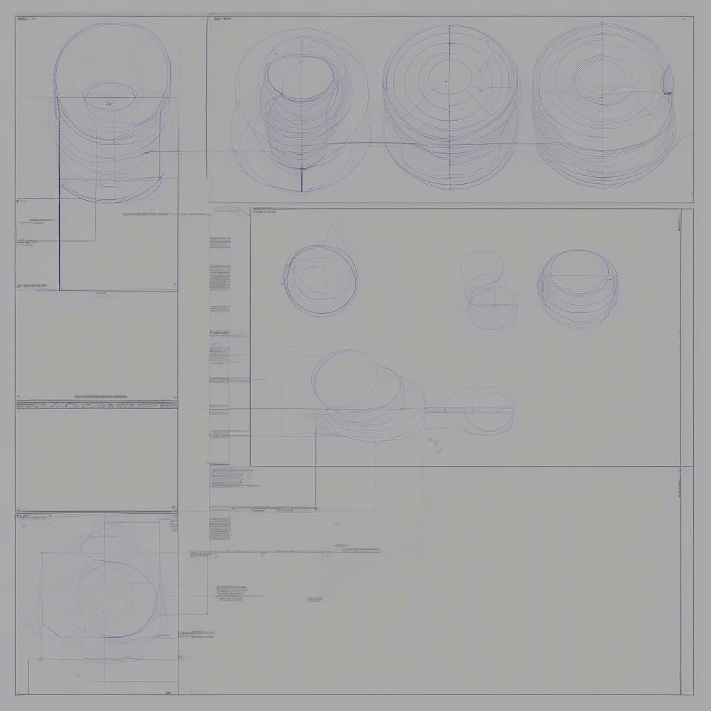 Ghi kích thước nhiều đường tròn trong CAD bằng lệnh QDIM