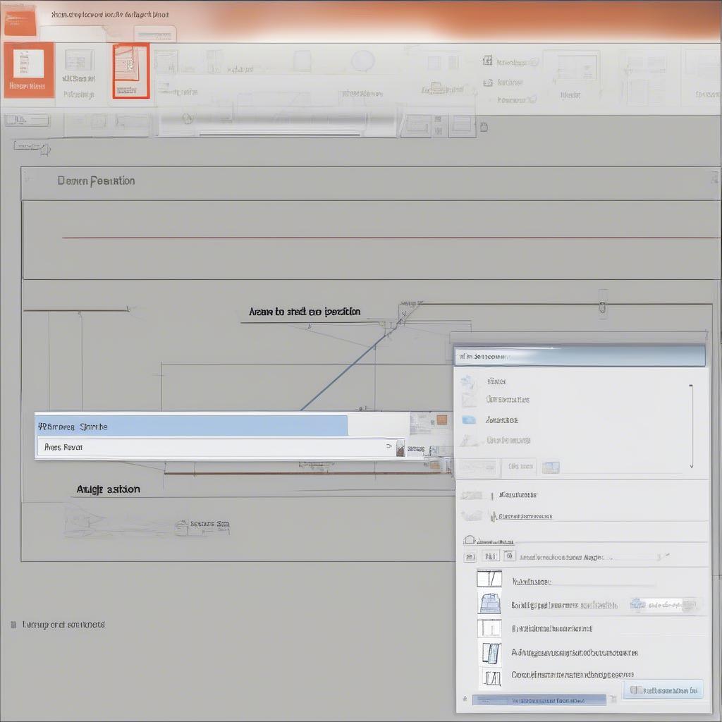 Hộp thoại Size and Position trong Powerpoint