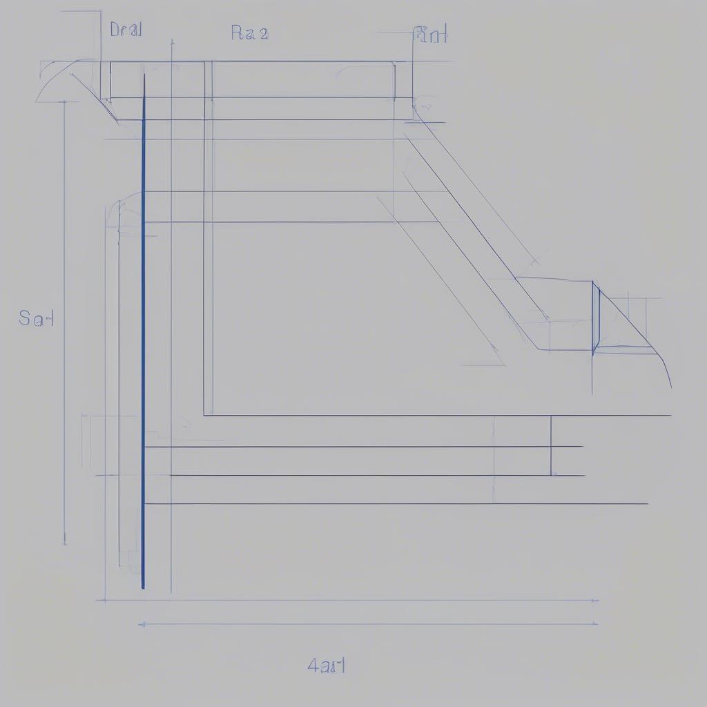 Minh họa cách sử dụng lệnh Stretch trong CAD