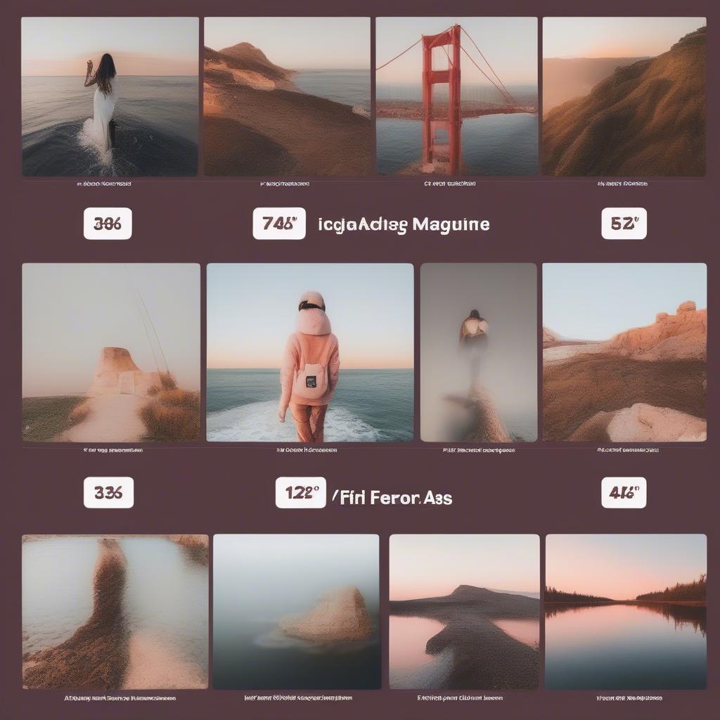 Kích thước ảnh quảng cáo Instagram cho các định dạng khác nhau