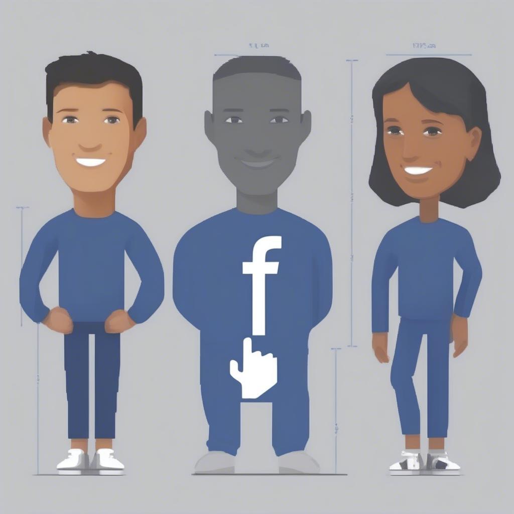 Kích thước avatar Facebook lý tưởng cho hiển thị sắc nét