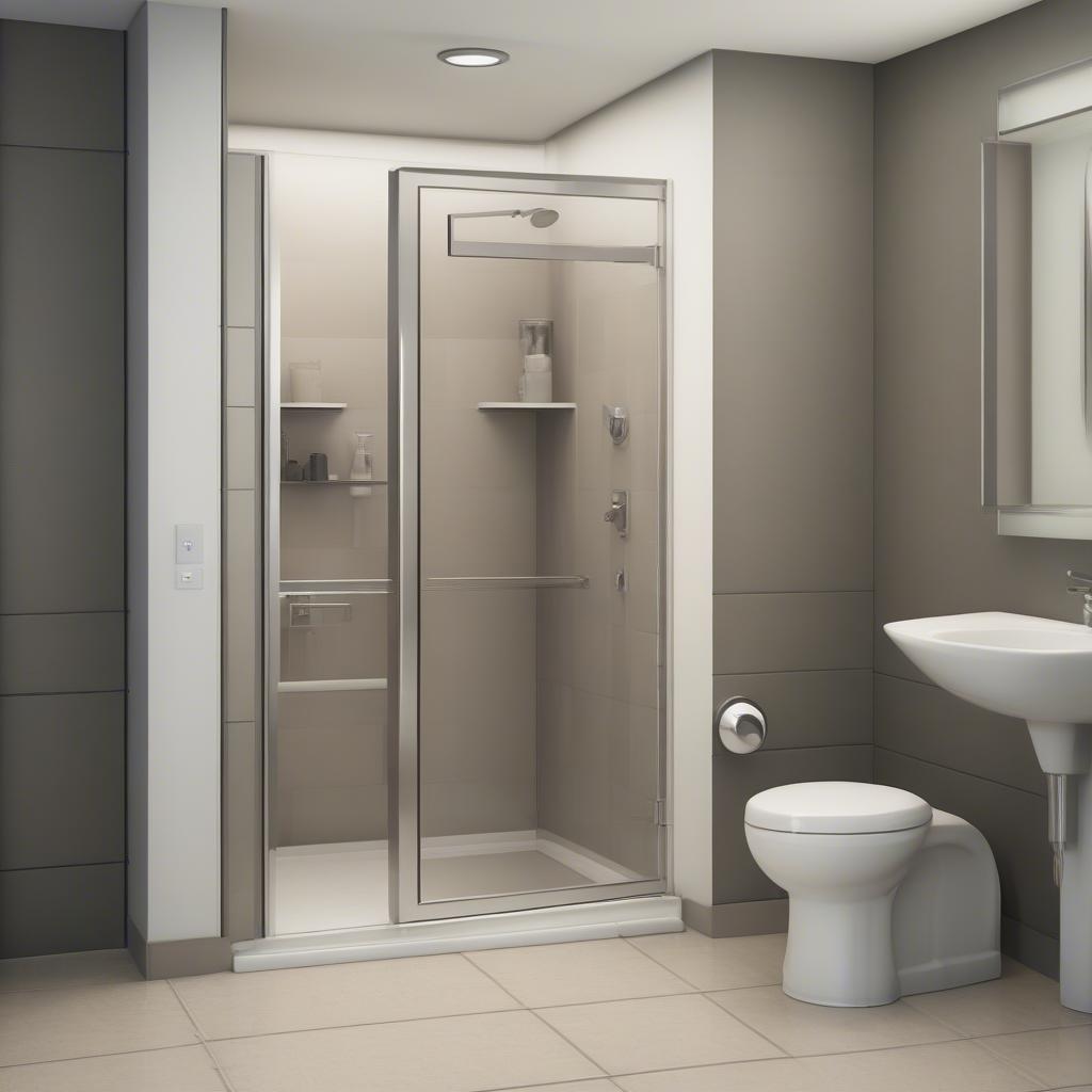 Kích thước cửa toilet cho người khuyết tật