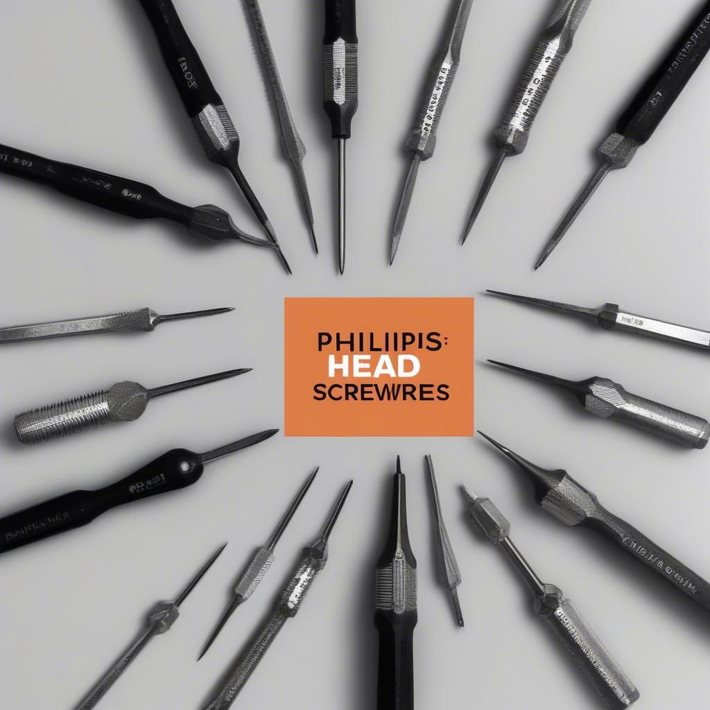 Kích thước đầu tua vít Phillips
