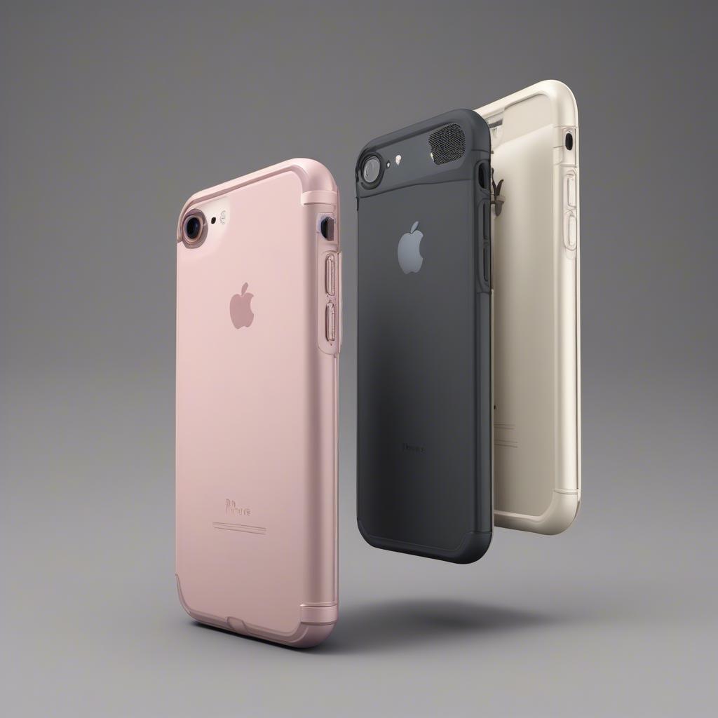 So sánh kích thước iPhone 7 với ốp lưng