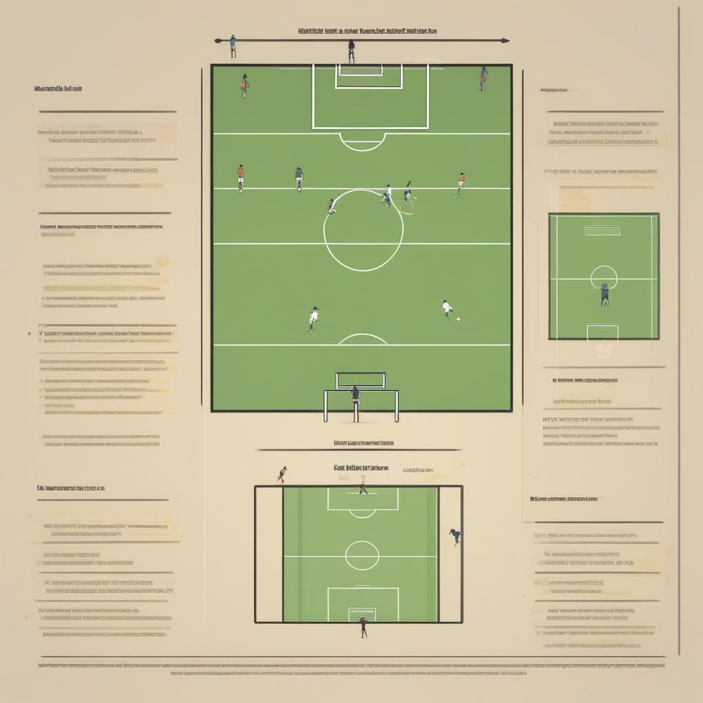 So sánh kích thước khung thành sân 5, 7 và futsal