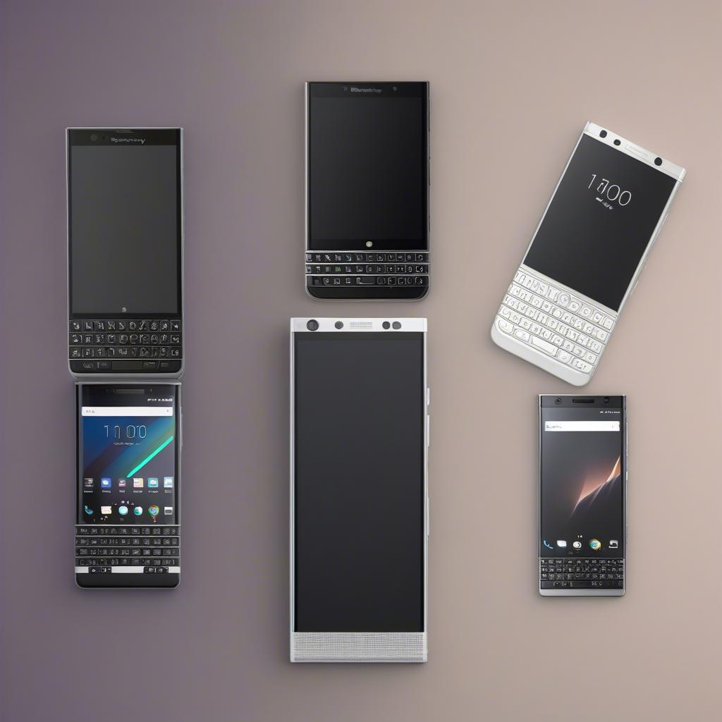 Kích thước màn hình Blackberry Key2