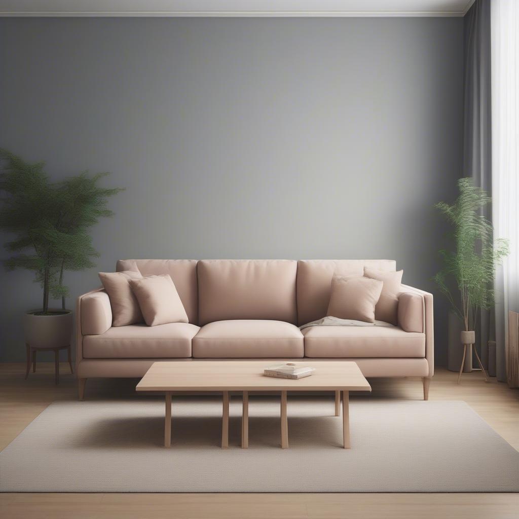 Kích thước sofa 3 chỗ chuẩn