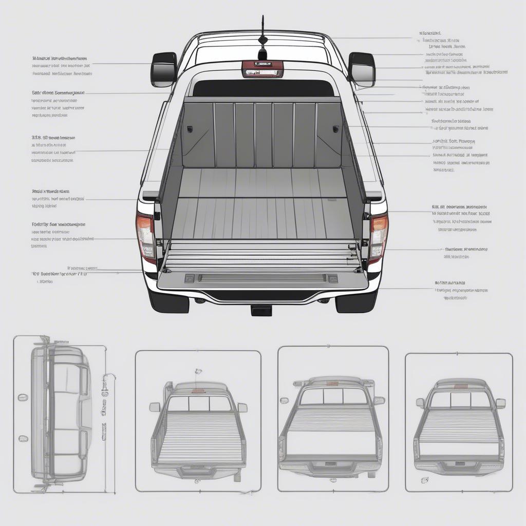 Kích Thước Thùng Xe Ford Ranger