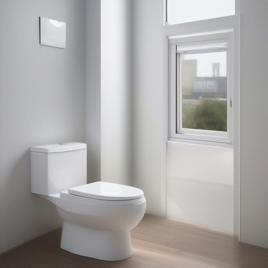 Lợi ích của việc sử dụng cửa sổ lật toilet đúng kích thước