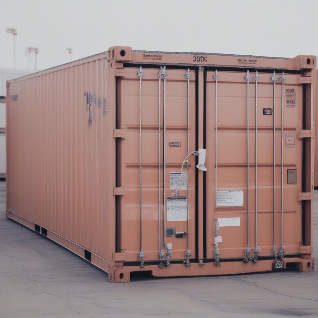 Lưu ý khi sử dụng container lạnh 30 feet