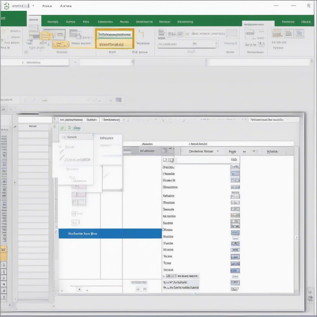 Nhập kích thước biểu đồ trong Excel