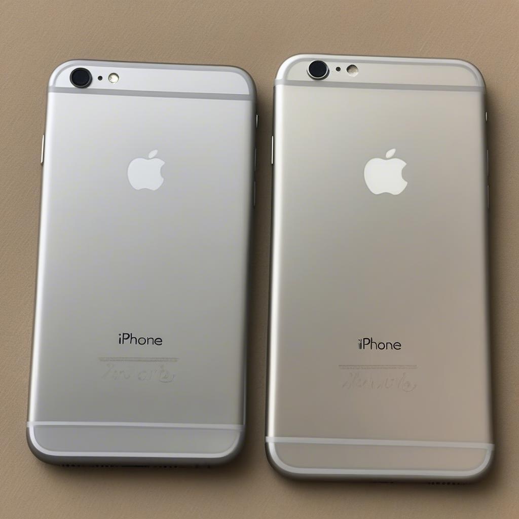 So sánh kích thước iPhone 6 Plus và iPhone 6s Plus