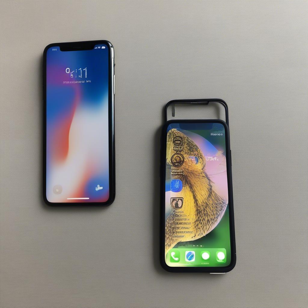 So sánh kích thước iPhone X, 6 Plus và 7 Plus