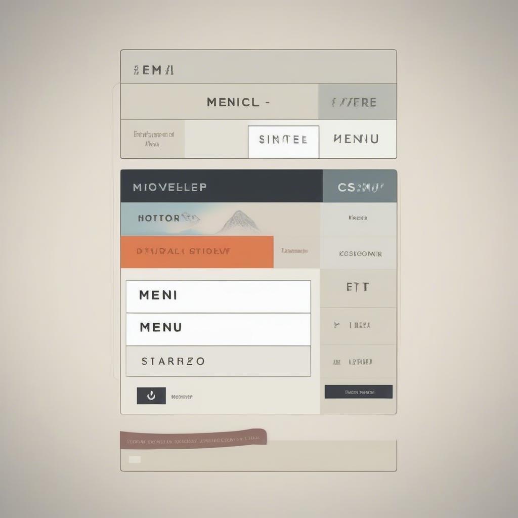 Tạo Menu Đứng HTML CSS