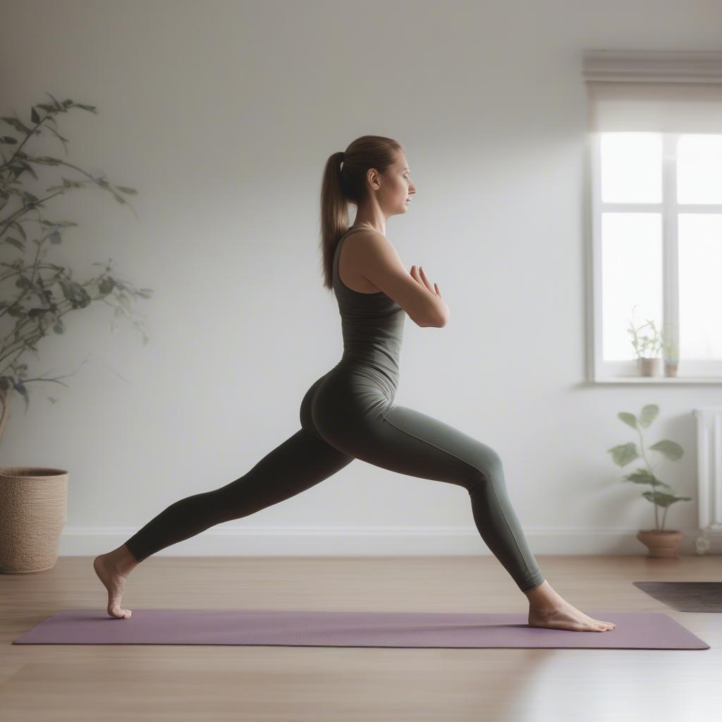 Tập luyện yoga tại nhà