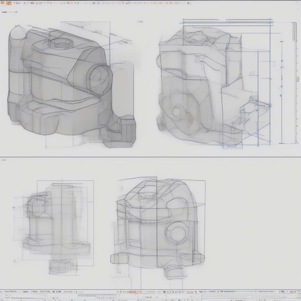 Thay đổi kích thước nét vẽ CAD