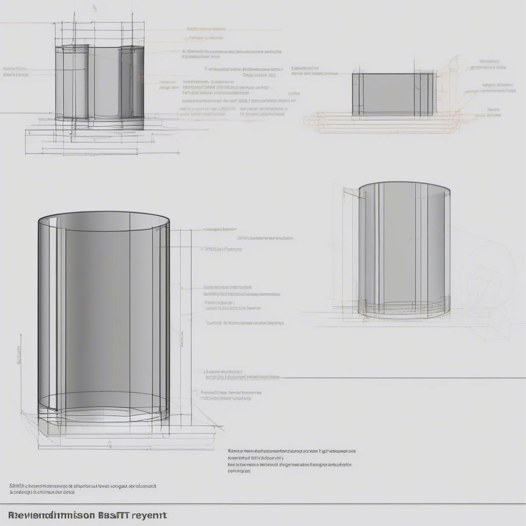 Thủ thuật dim kích thước trong Revit