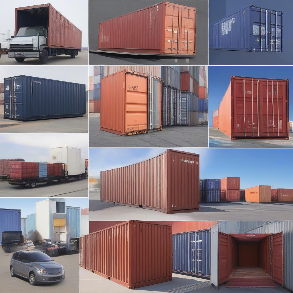 Ứng dụng của container 20 và 40 feet DC trong vận chuyển hàng hóa