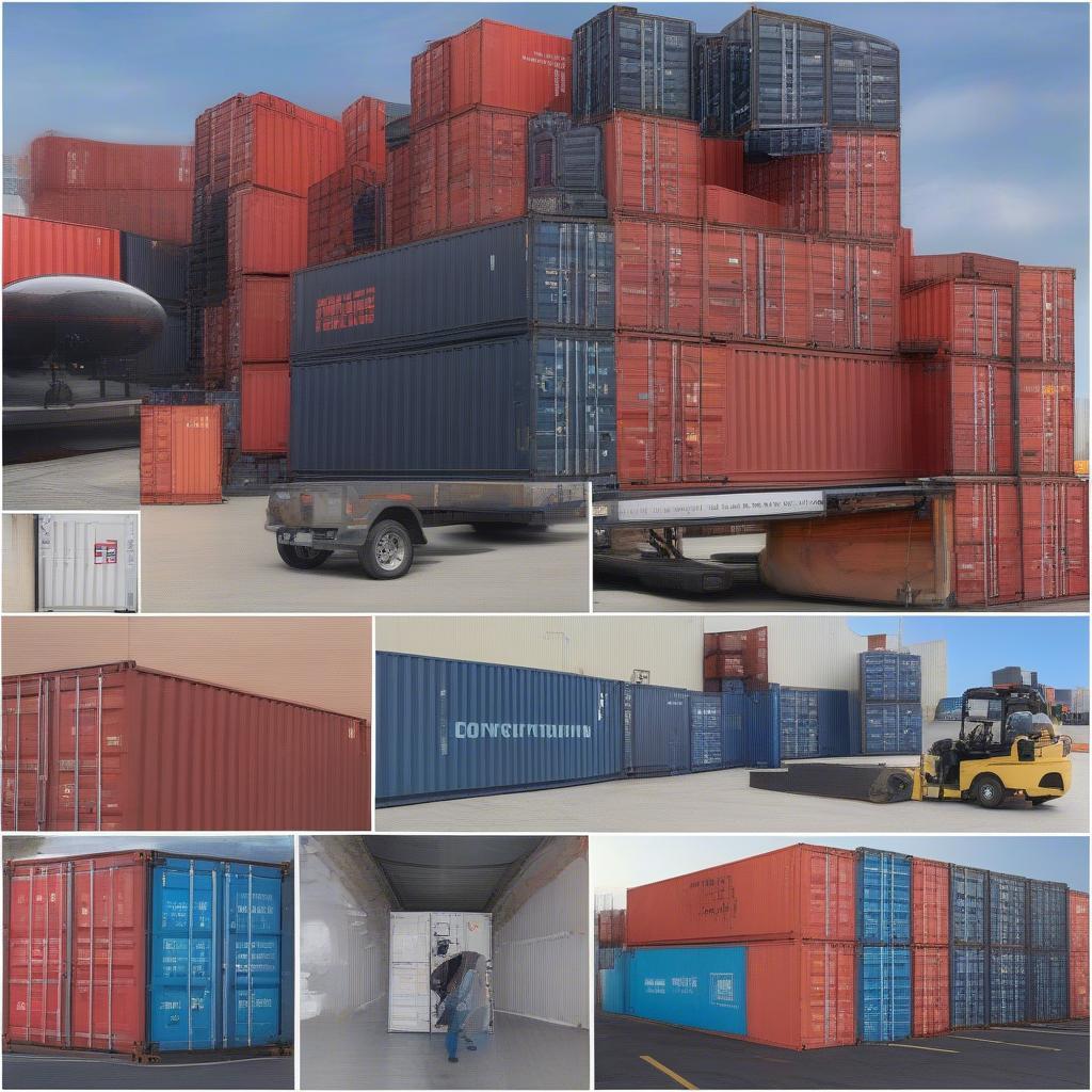 Ứng dụng Container 40hq