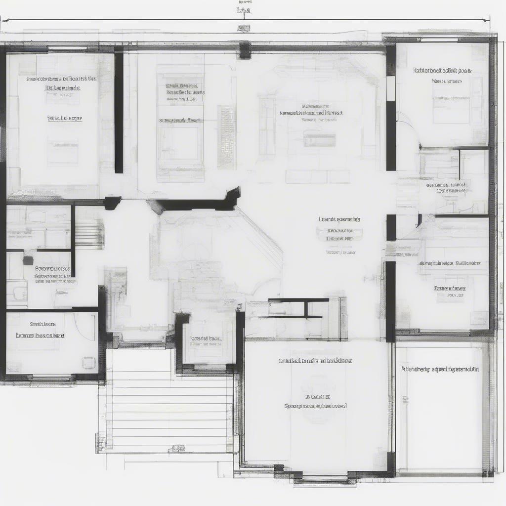 Ứng dụng thực tế của việc giữ kích thước chữ nhất quán trong CAD layout