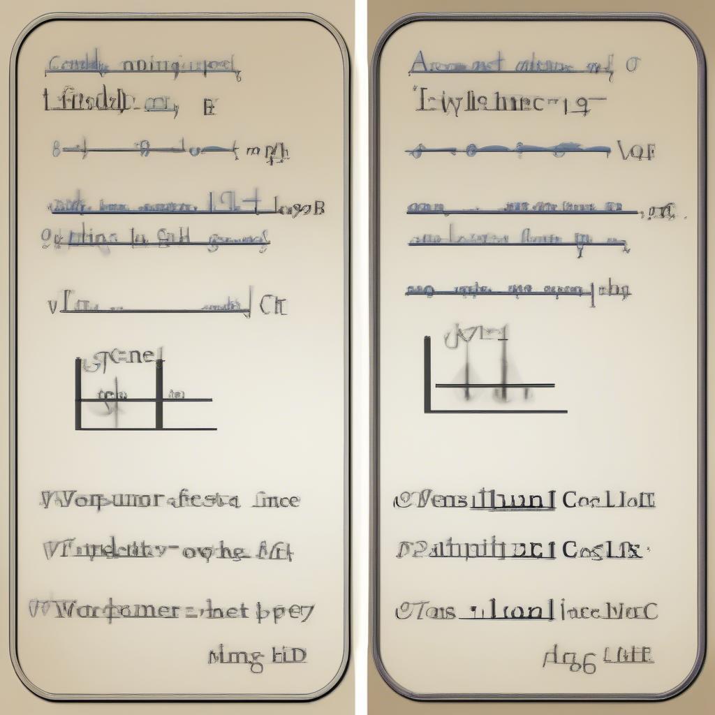 Ví dụ chỉnh kích thước chữ Equation