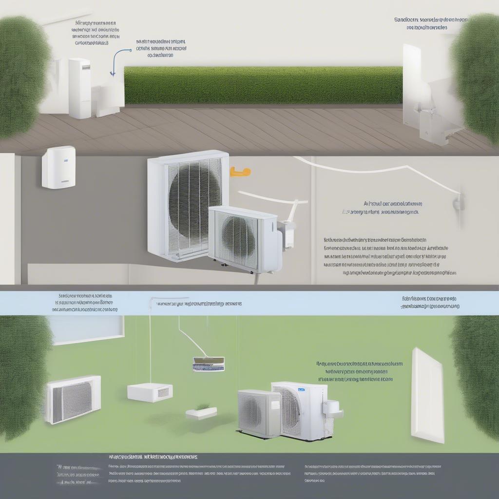 Vị trí lắp đặt dàn nóng điều hòa 12000BTU inverter